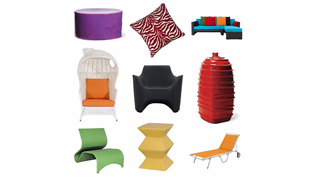 Colorful Summer-Inspired Outdoor Pieces From Cantoni’s Vibrant Color Collection
