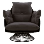 Modern Gloss Swivel Chair by Gamma