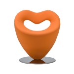 Modern Orange Lov Chair
