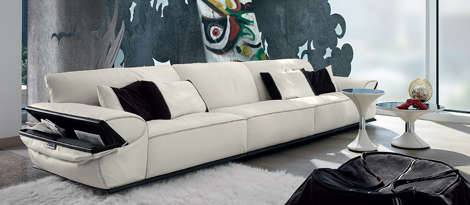Gamma Arredamenti Dandy Home Limousine Sofa-Cantoni Modern Furniture