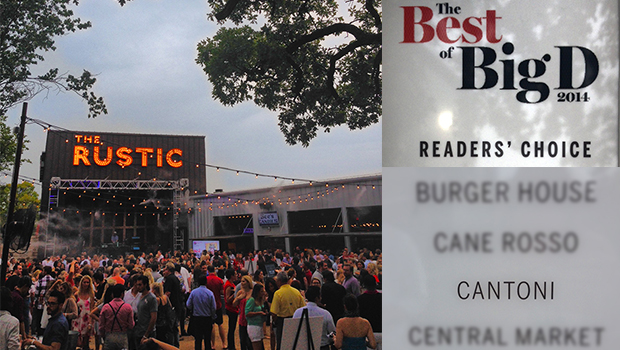 D Magazine’s Best of Big D Winners and Event at The Rustic