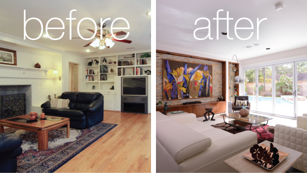 Before & After: A Modern Transformation by Cantoni Houston Designer George Saba