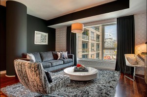 Midcentury modern meets Hollywood glam at the W Hollywood-Kyle Spivey-Cantoni
