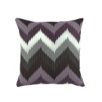 Chevron Purple Pillow-Cantoni Furniture