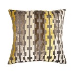 Soleil Grid Accent Pillow-Cantoni modern furniture