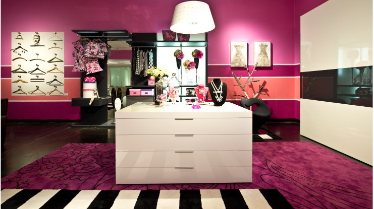 Perfectly Pink Bedroom-Cantoni modern furniture