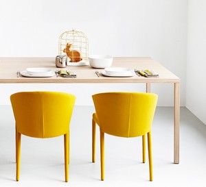 Amelie Side Chairs by Calligaris-Cantoni modern furniture
