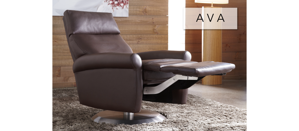 Ava Comfort Recliner by American Leather-Cantoni Furniture