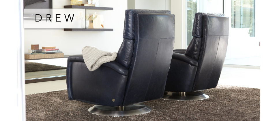 Drew Comfort Recliner by American Leather-Cantoni Furniture
