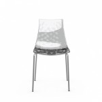 Ice Chair-glass furniture
